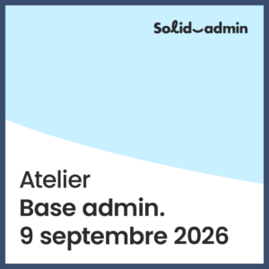 Atelier – Base admin / 9 septembre 2026