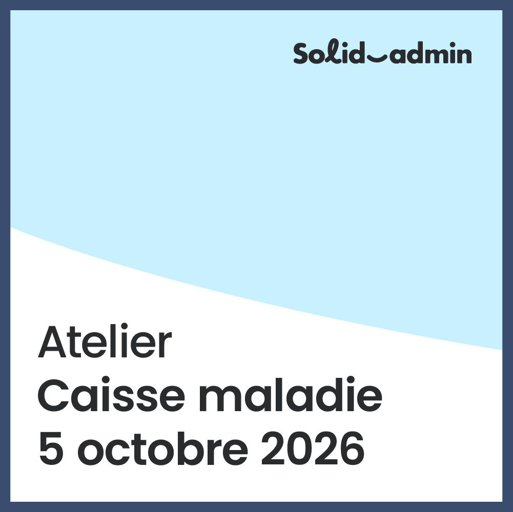 Atelier – Caisse maladie / 5 octobre 2026